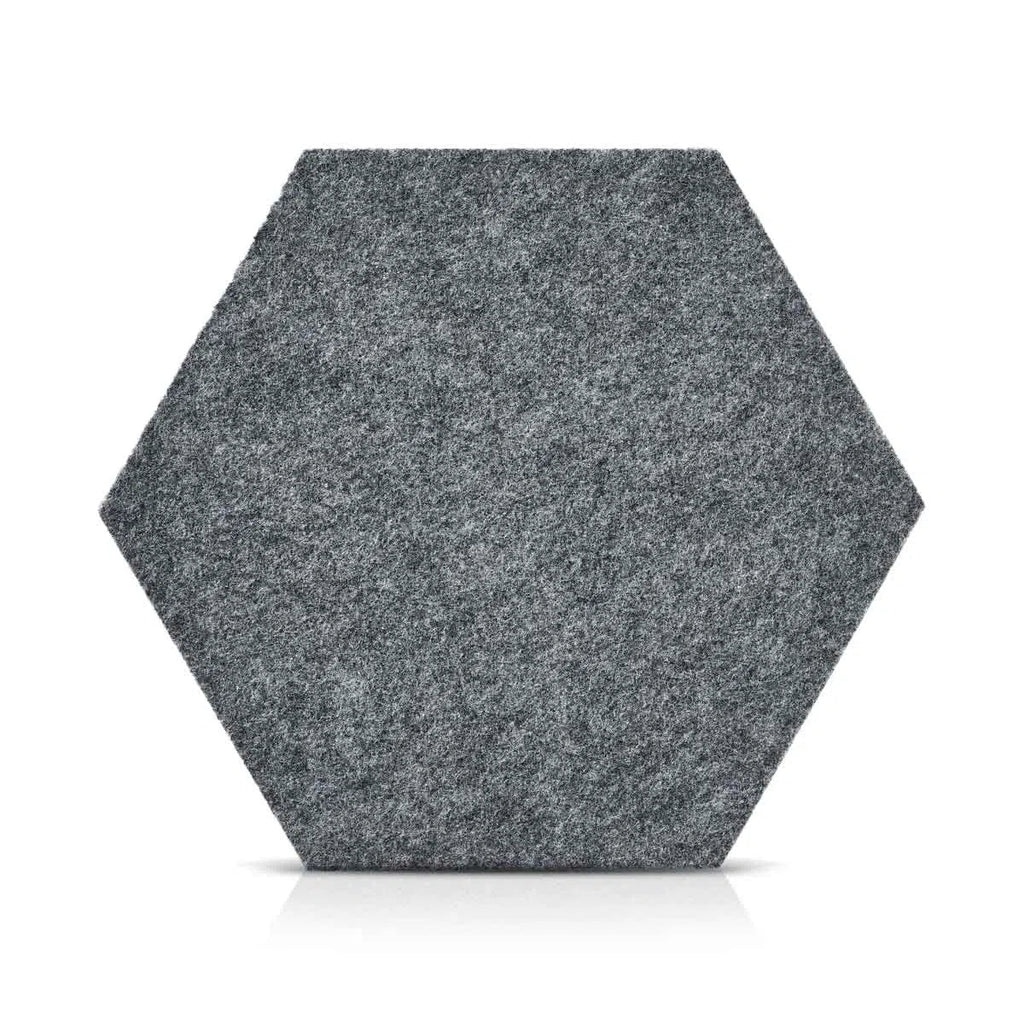 HEXA Felt 2D Panel - GREY - DecorMania.eu