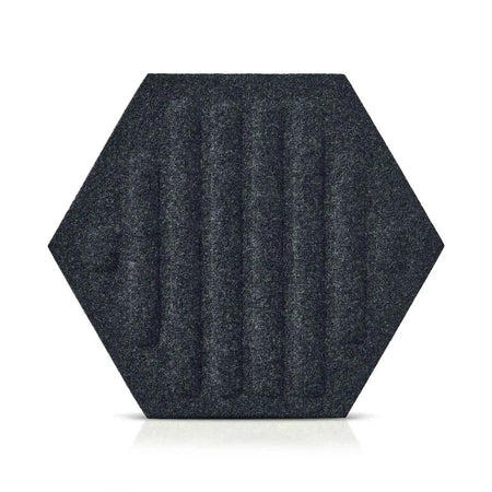 HEXA RIFT Felt Panel - BLACK - DecorMania.eu