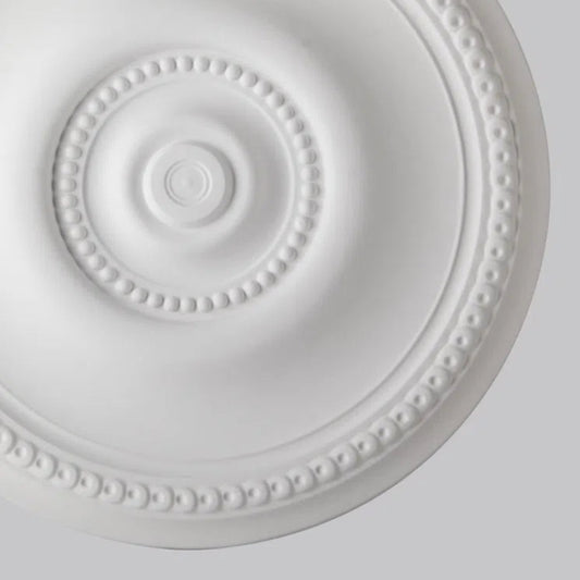Close up view of IMELDA R74 Ceiling Rose | DecorMania.eu