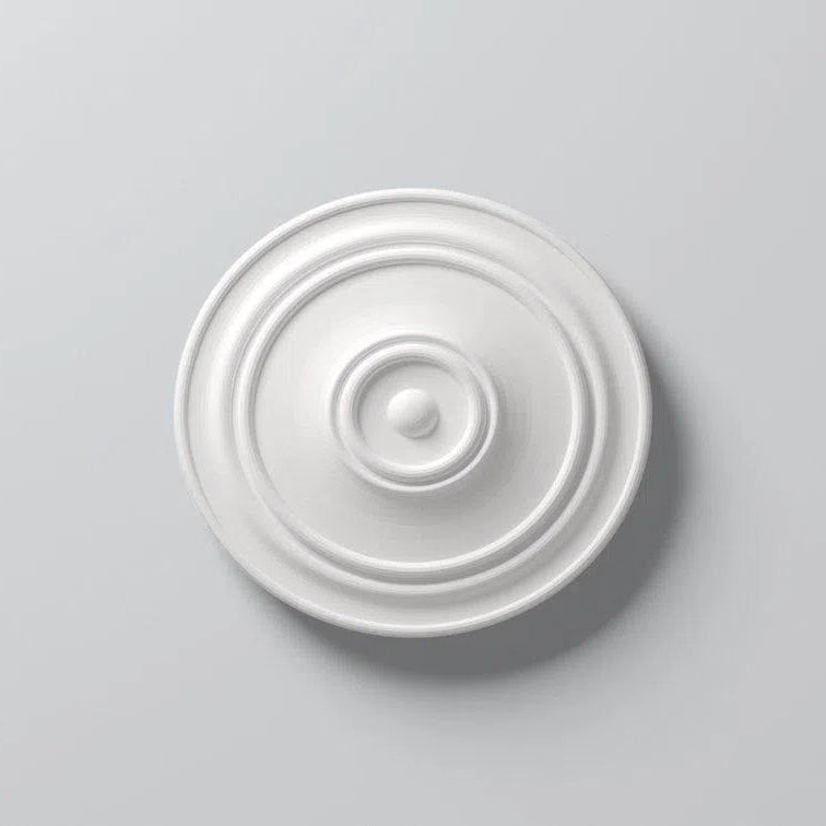 JULIA (R15) ARSTYL Ceiling Rose on white background DecorMania.eu