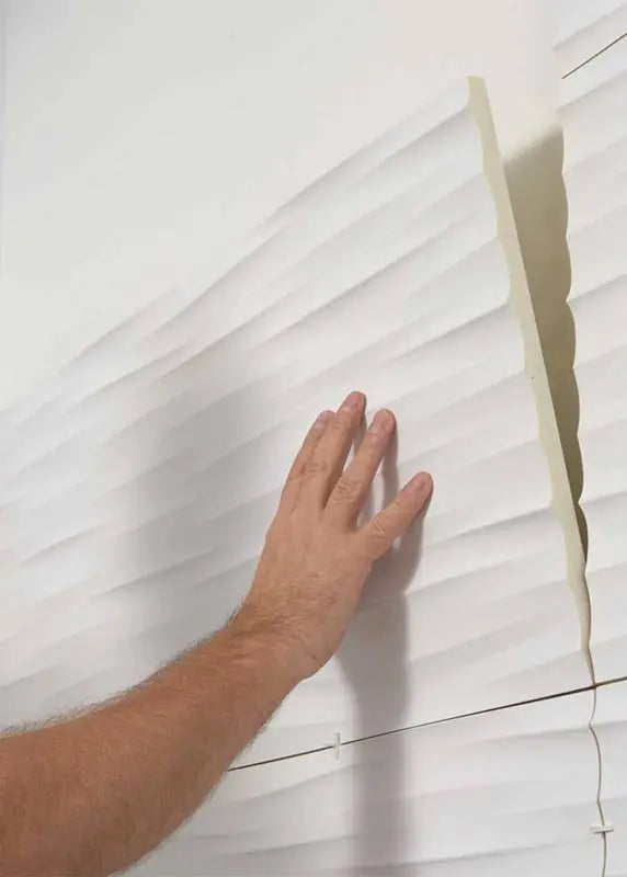 NMC 3d wall panels installation