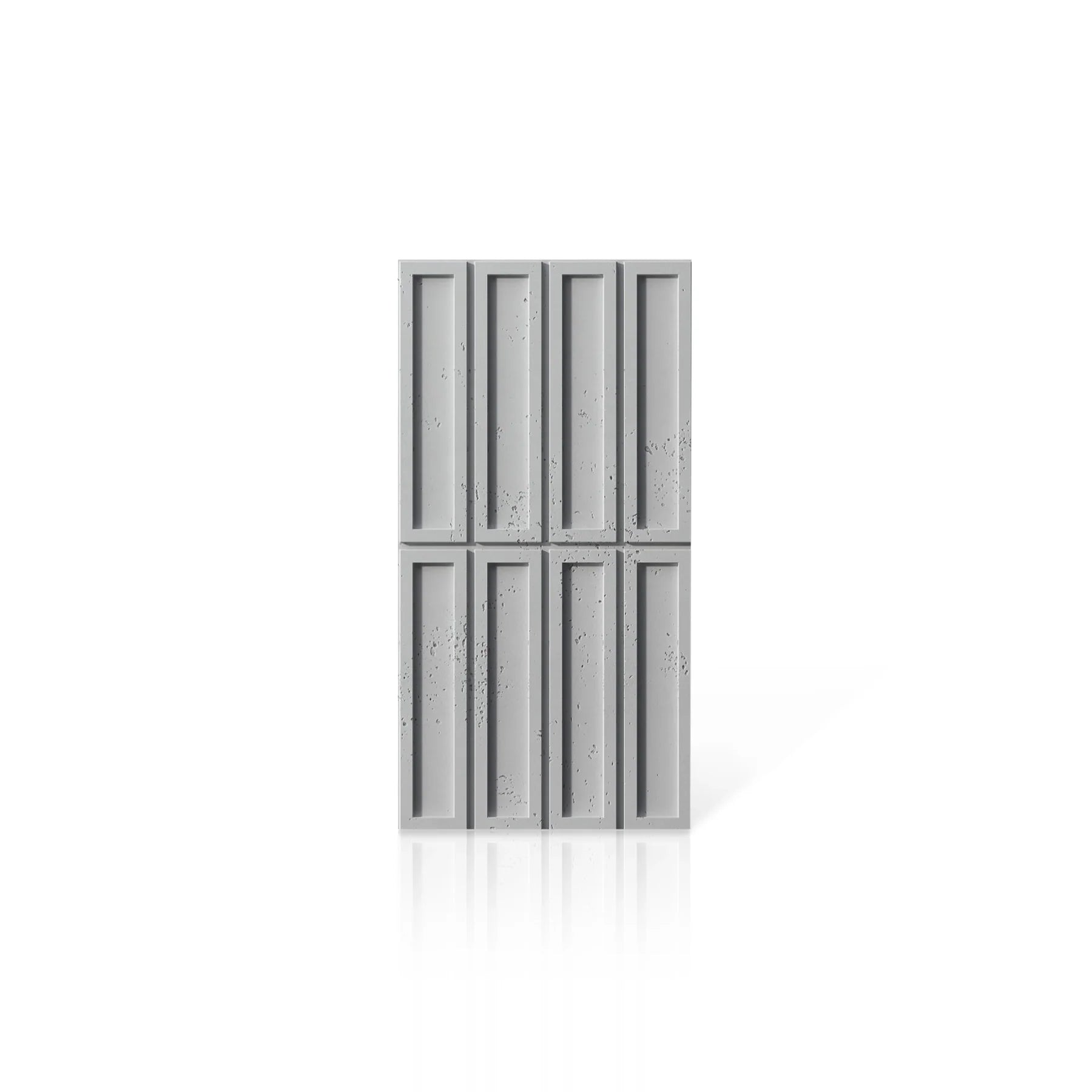 3D Concrete Wall Panels BLOCKS colour swatch on white background DecorMania EU