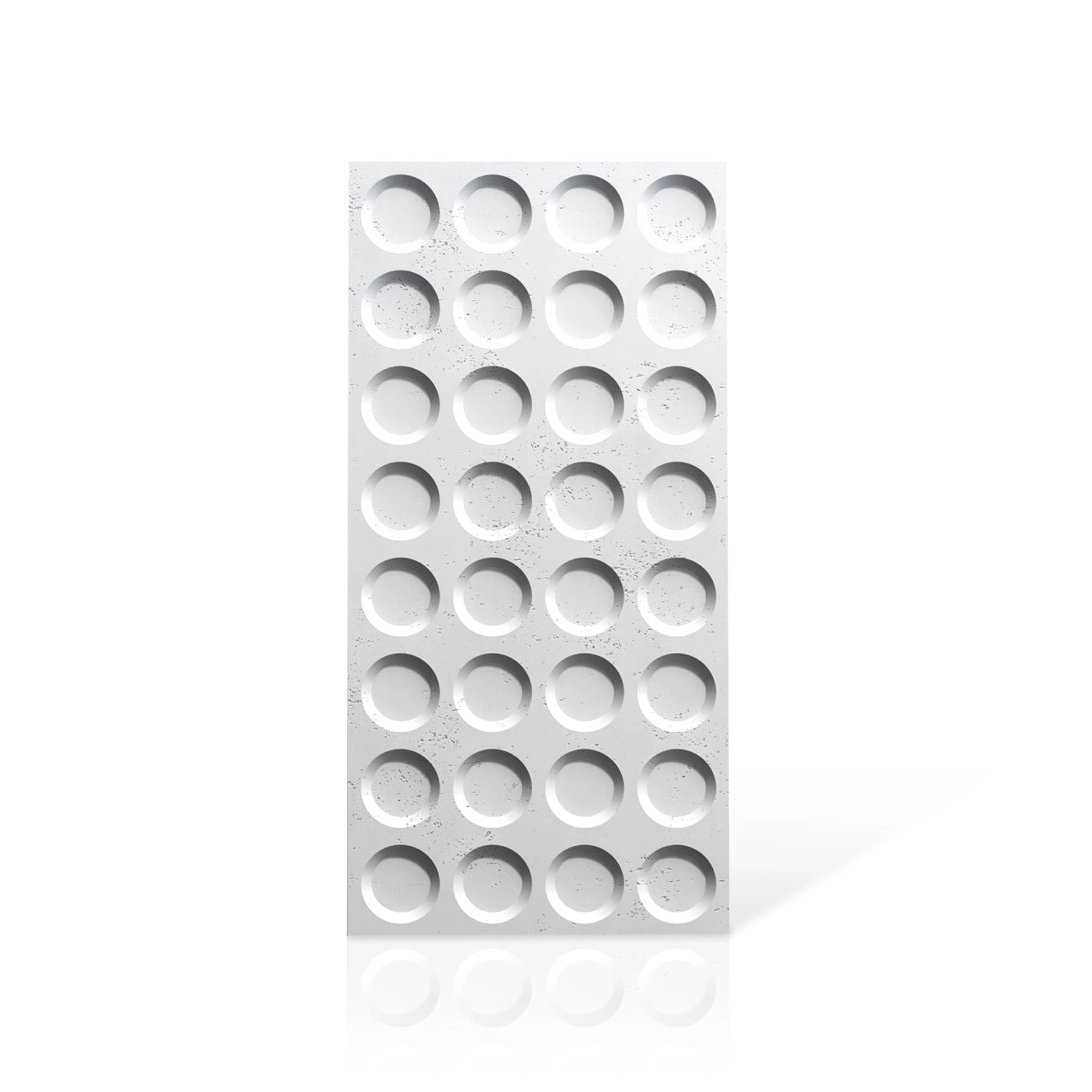 3D Concrete Wall Panels CONNECT colour swatch on white background DecorMania.eu