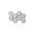 3D Concrete Wall Panels HEXAGON colour swatch on white background DecorMania EU