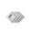 3D Concrete Wall Panels SHADOW colour swatch on white background DecorMania EU