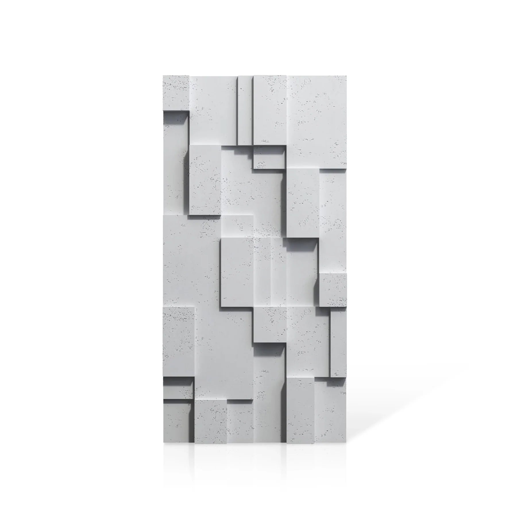 3D Concrete Wall Panels STAIRS colour swatch on white background DecorMania.eu