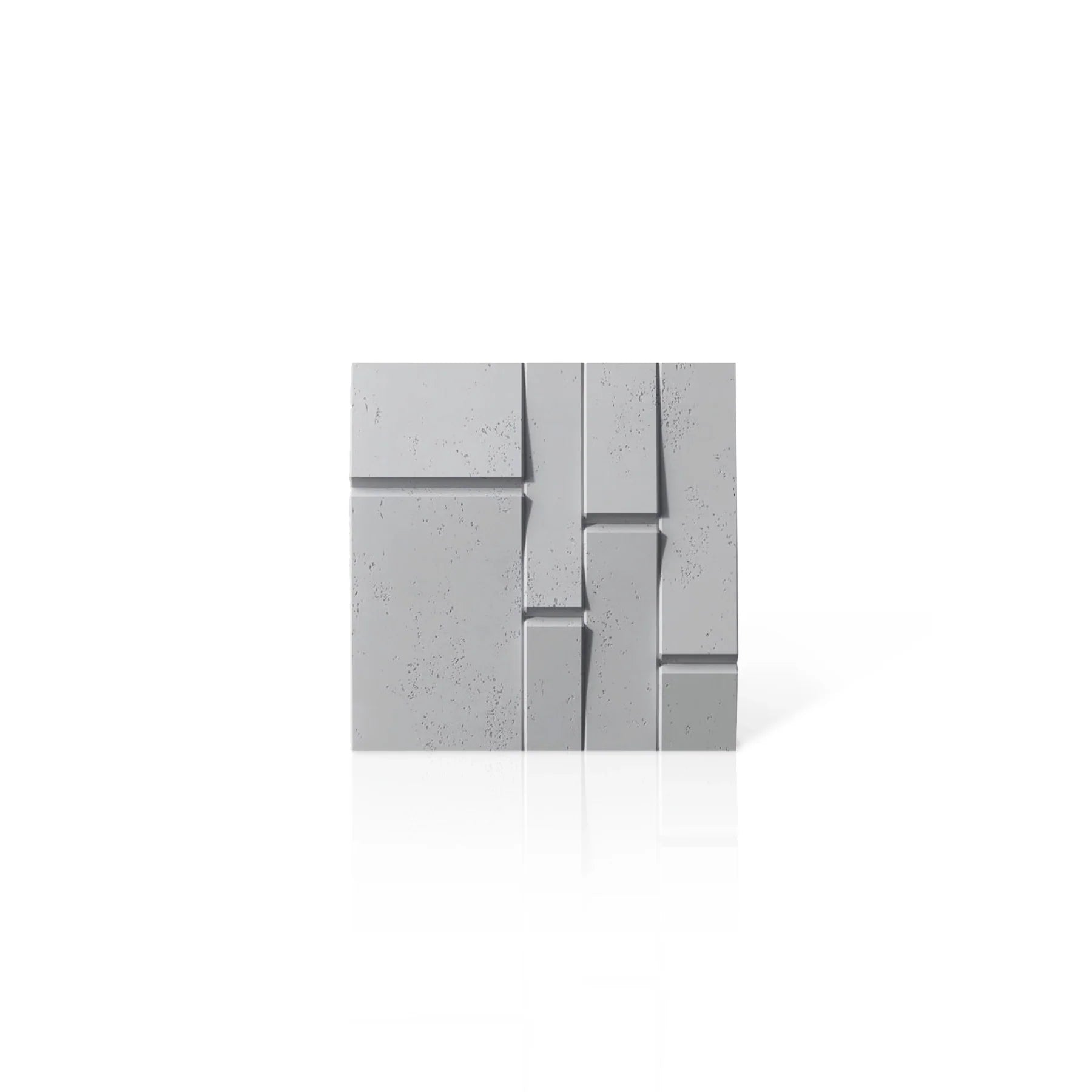 3D Concrete Wall Panels BREAK OUT colour swatch on white background DecorMania EU