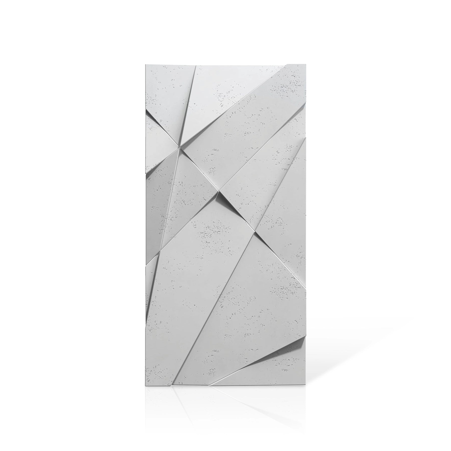 3D Concrete Wall Panels CRYSTAL colour swatch on white background DecorMania.eu