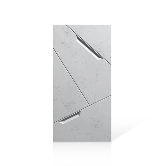 3D Concrete Wall Panels STOWAWAY colour swatch on white background DecorMania EU