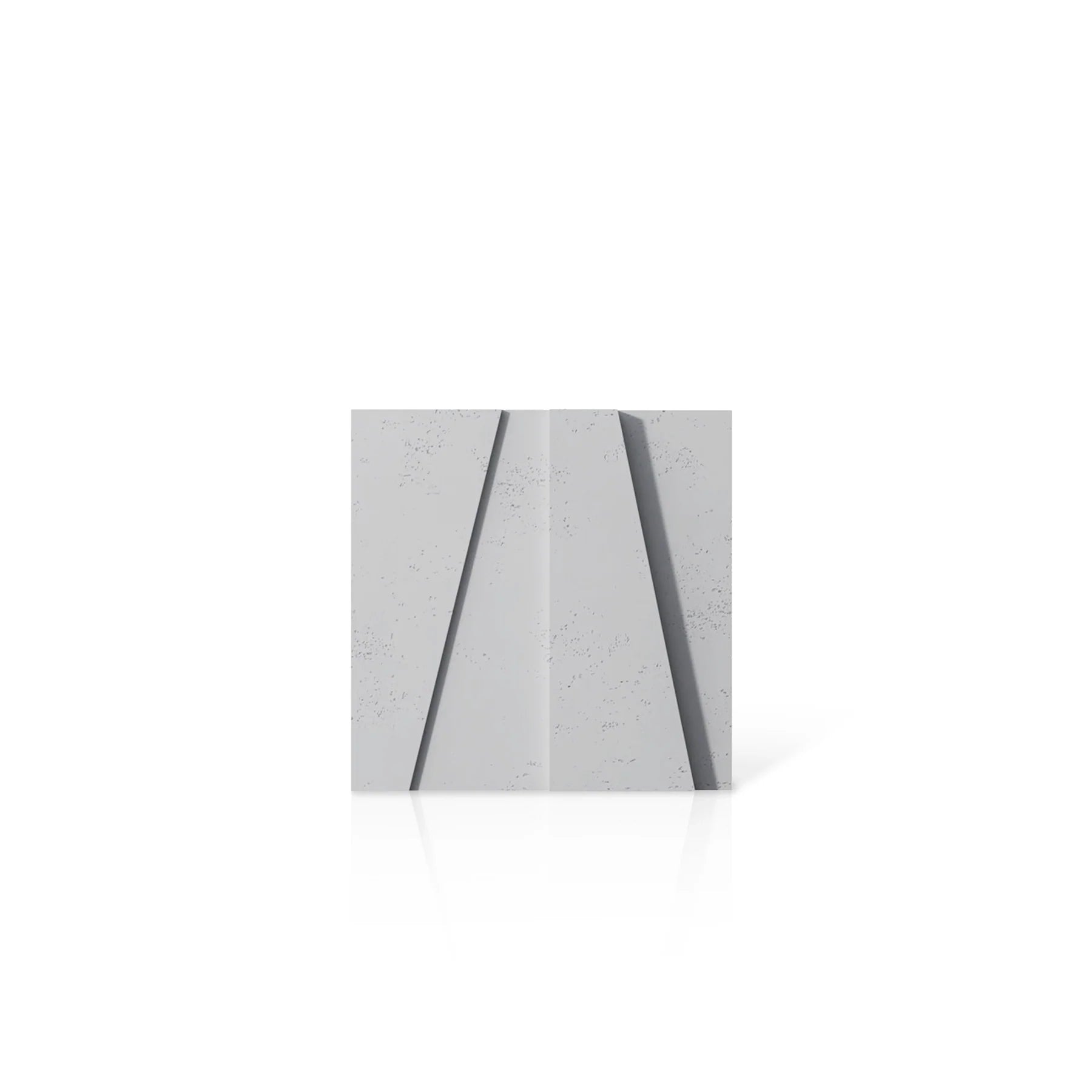 3D Concrete Wall Panels BOOKCASE colour swatch on white background DecorMania.eu