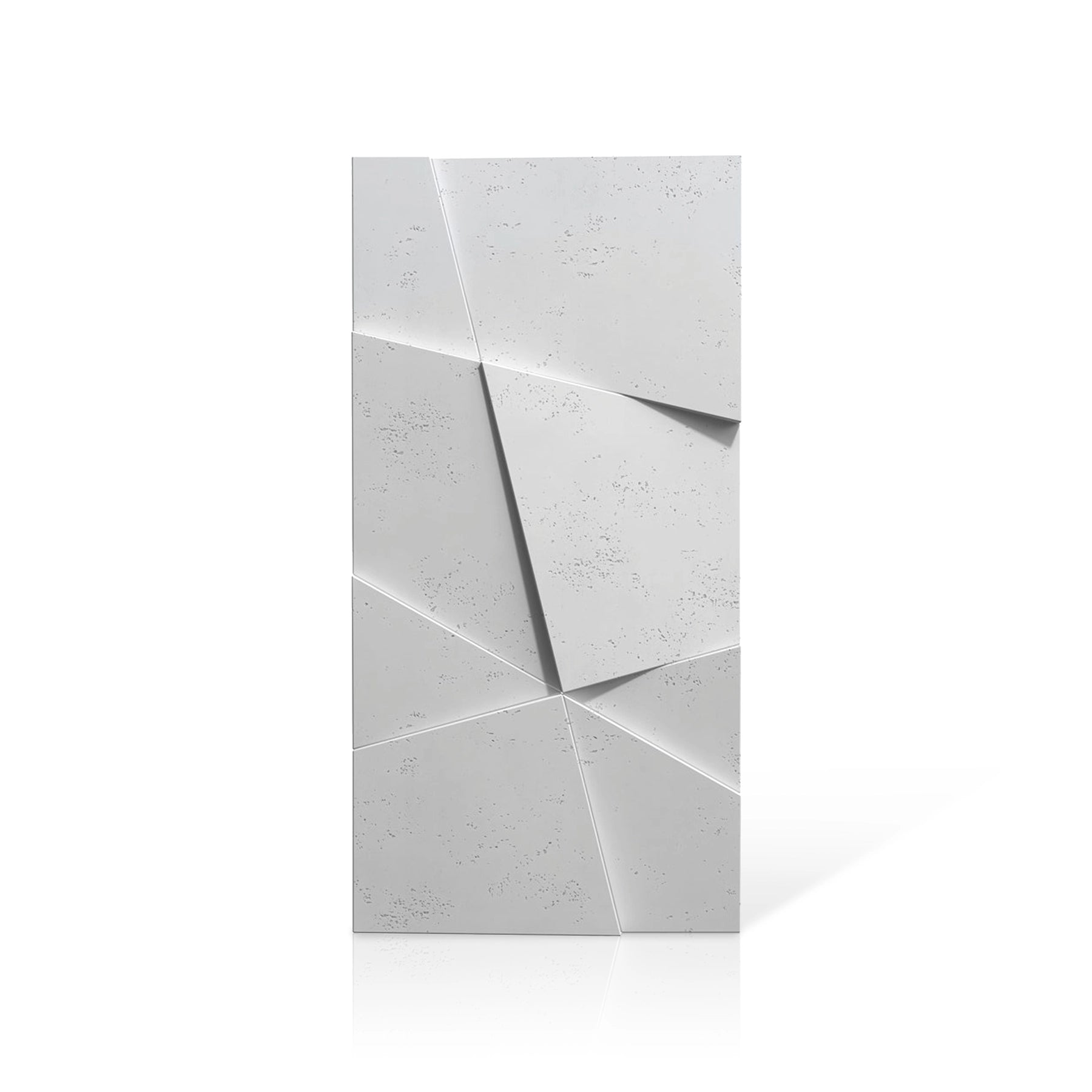 3D Concrete Wall Panels CRYSTAL colour swatch on white background DecorMania.eu