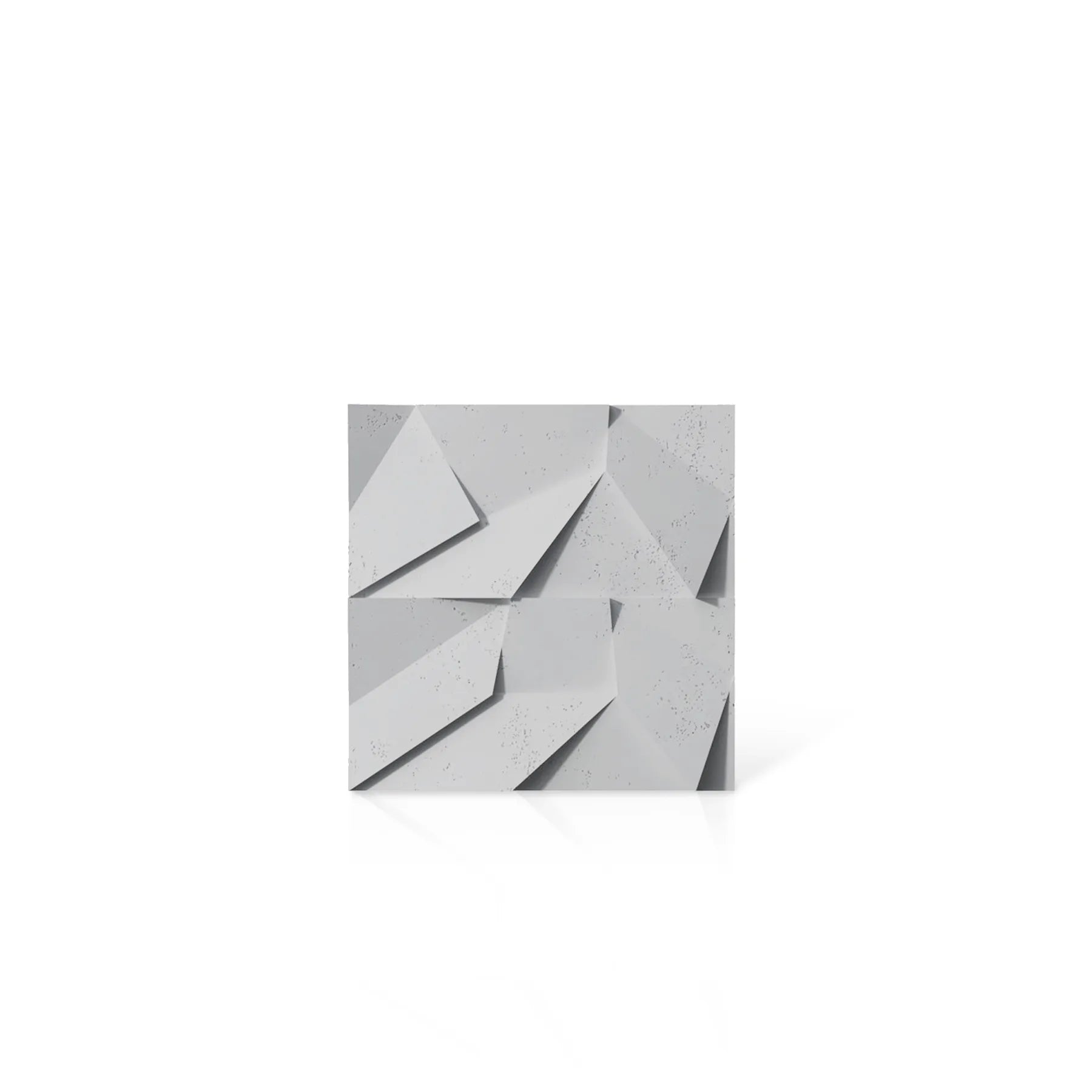 3D Concrete Wall Panels MULTICRYSTAL colour swatch on white background DecorMania EU