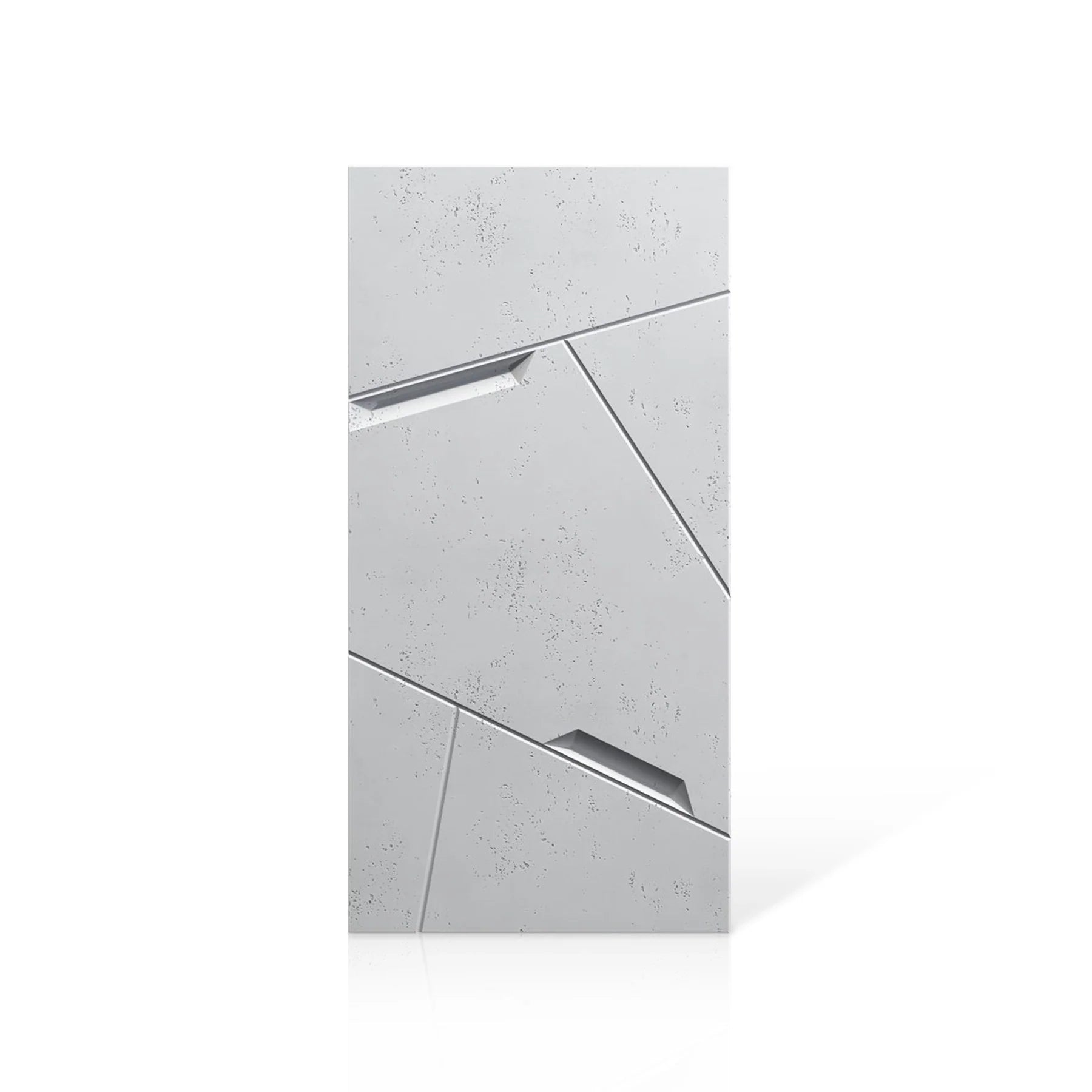 3D Concrete Wall Panels STOWAWAY colour swatch on white background DecorMania.eu