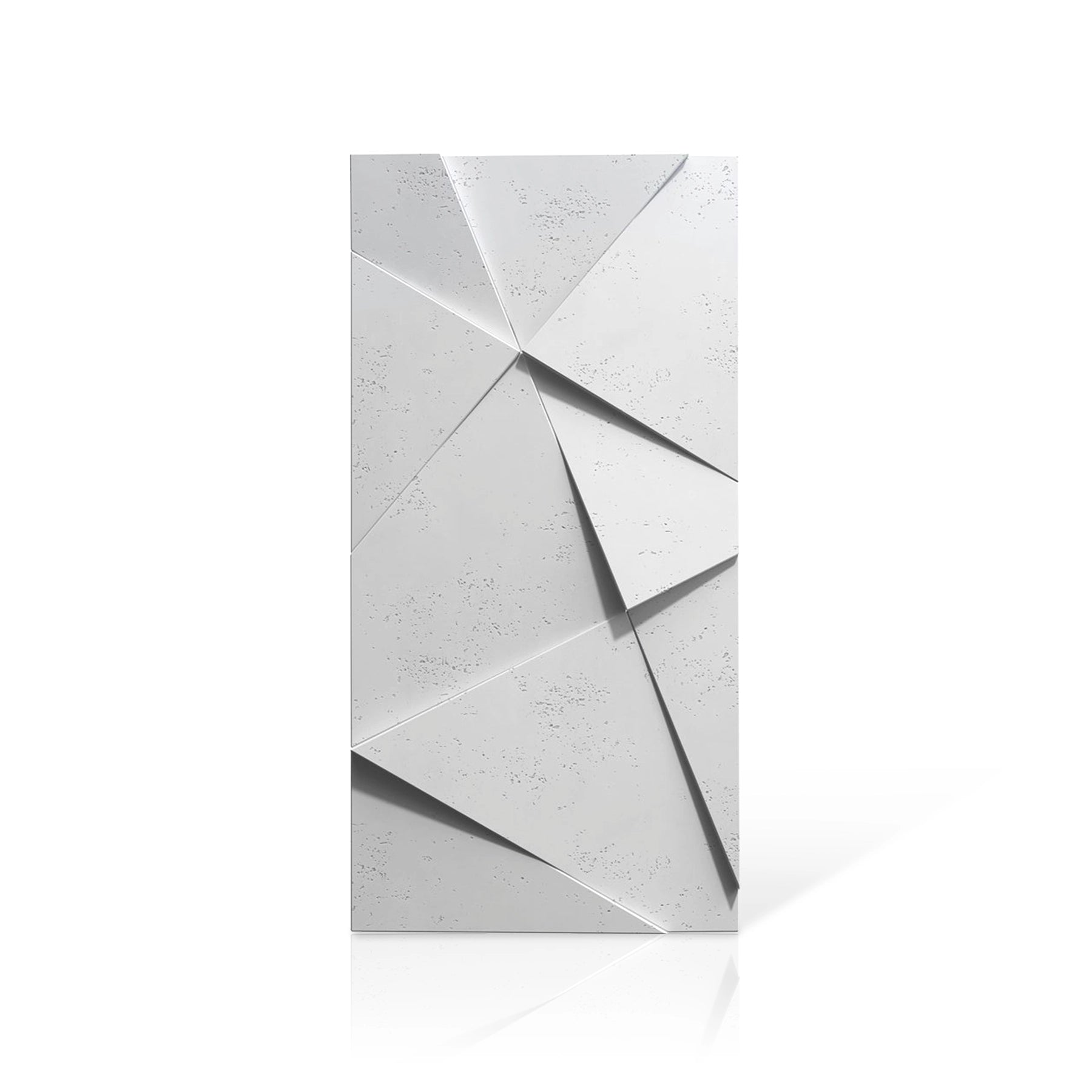 3D Concrete Wall Panels CRYSTAL colour swatch on white background DecorMania.eu