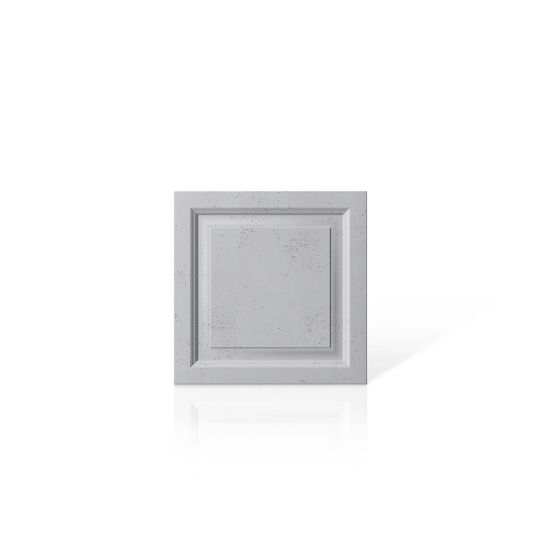 3D Concrete Wall Panels FRAMES colour swatch on white background DecorMania.eu