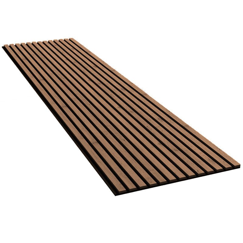 Sapelli Acoustic Slats wall panel 240 x 60 - DecorMania.eu