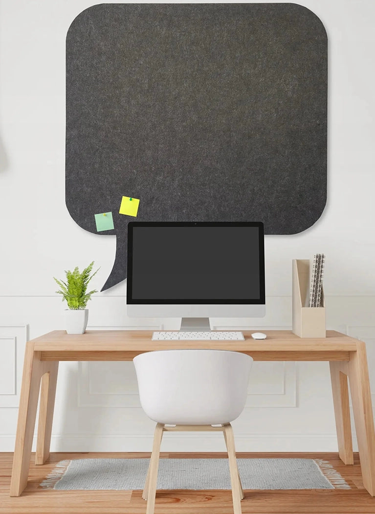 Bulletin Felt Pin Board - PANEL in office interior Decormania EU