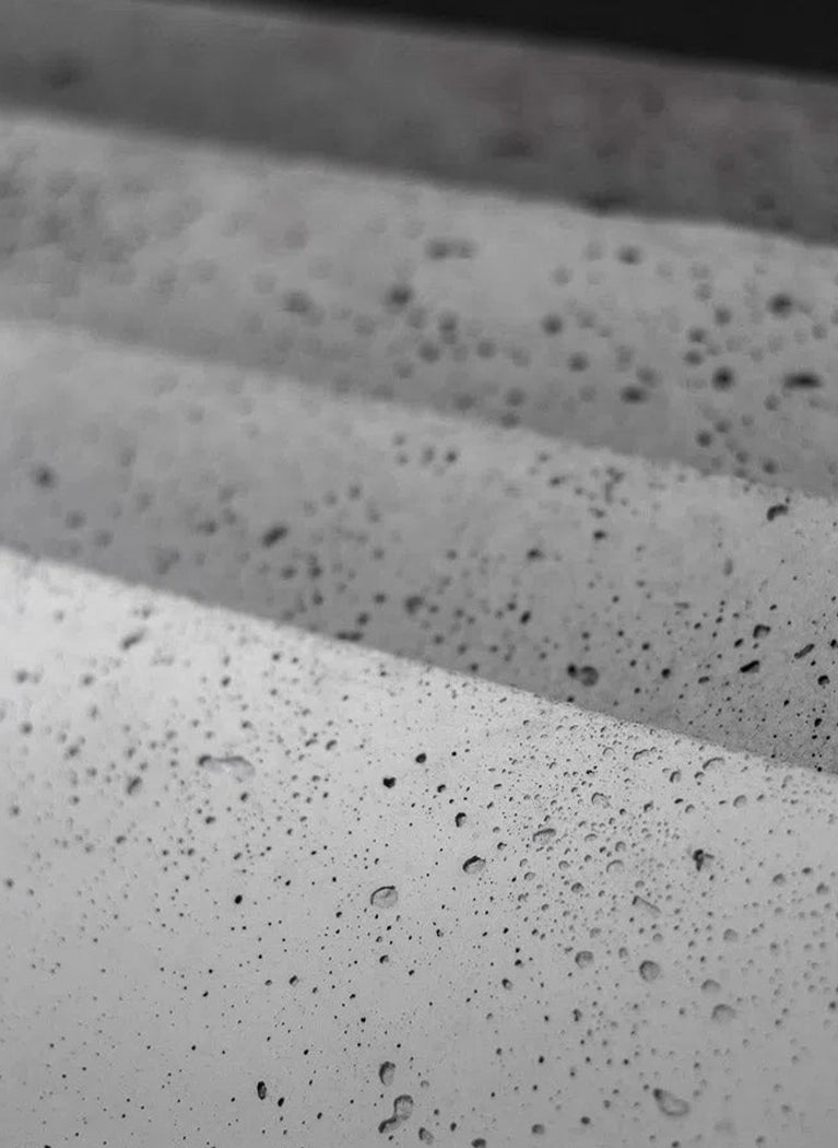 Decorative Industrial Concrete Wall Panel closeup