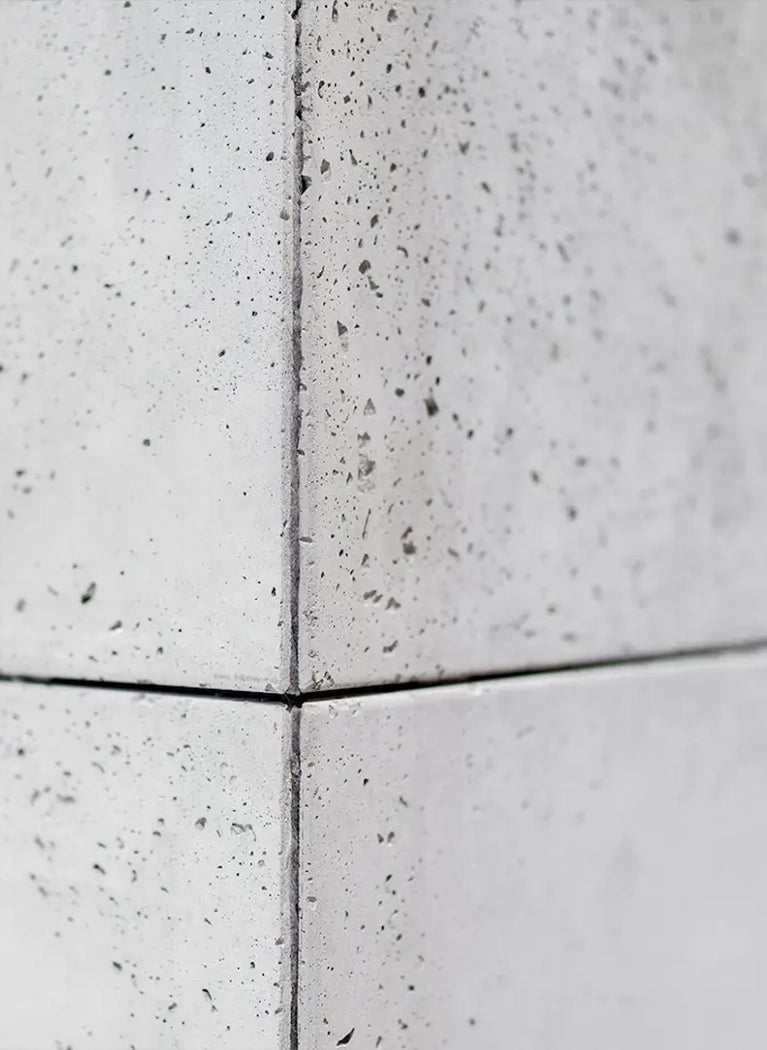 Decorative Industrial Concrete Wall Panel closeup