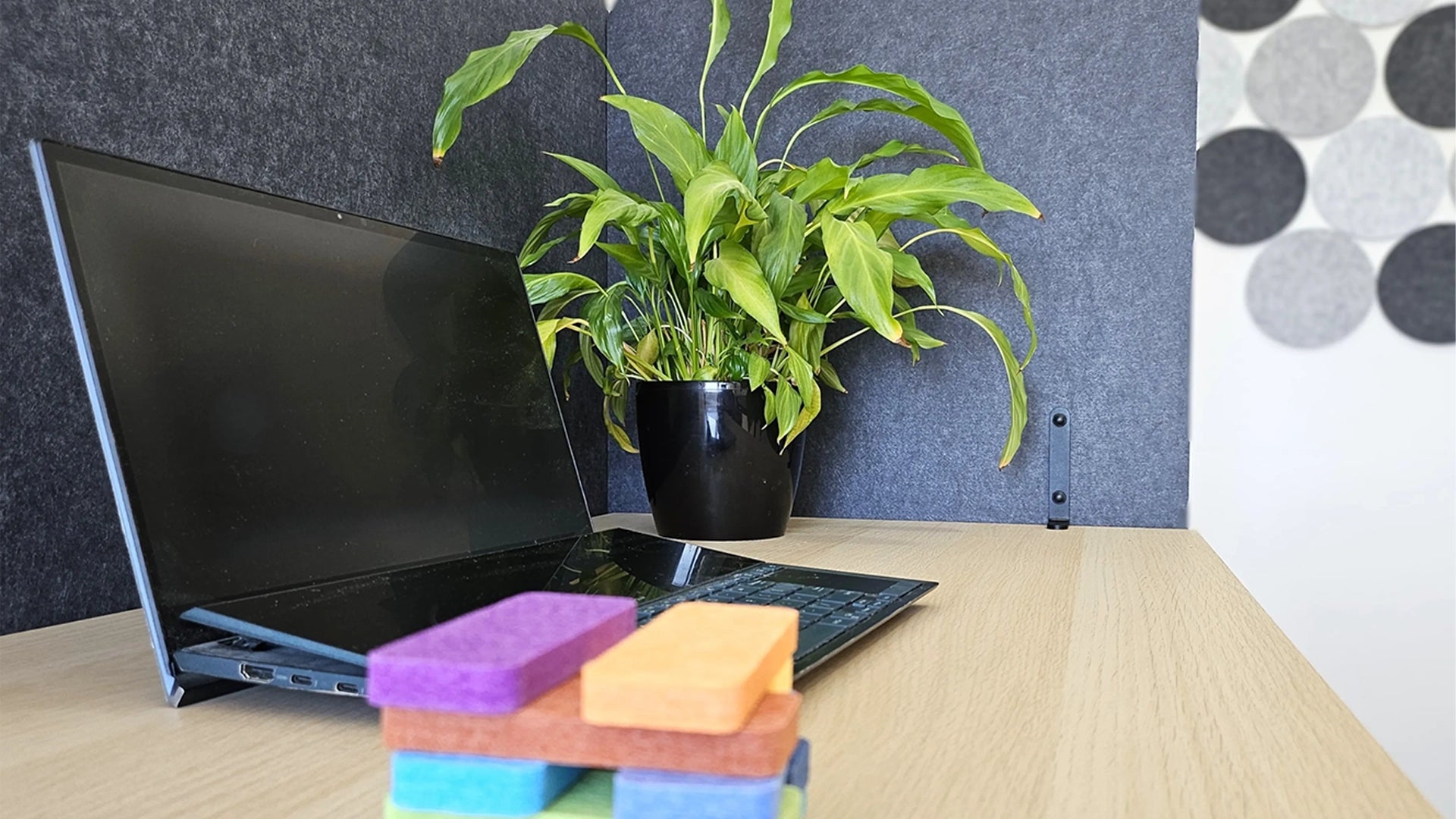 Felt Privacy Screen Acoustic Partition 