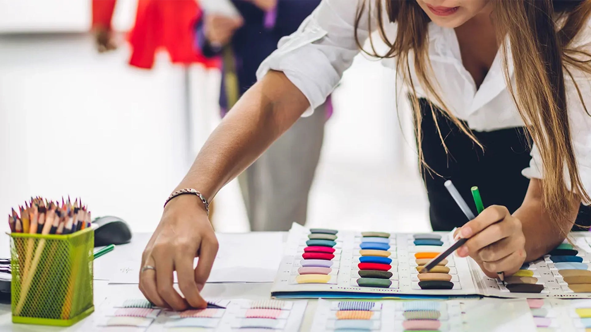 DecorMania - samples of fabrics and panels