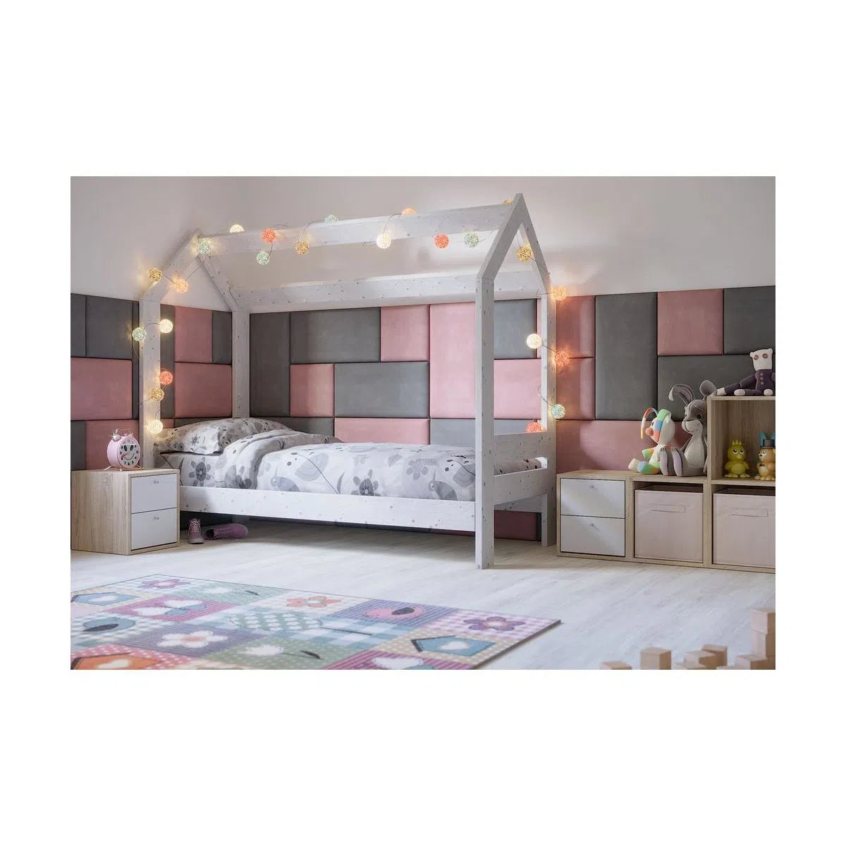 Upholstered 3D Wall Panel 60 x 30 cm - Upholstered 3D Wall Panels - DecorMania.eu