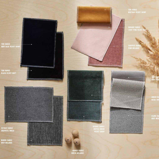 Upholstered Panels - fabric sample - DecorMania.eu