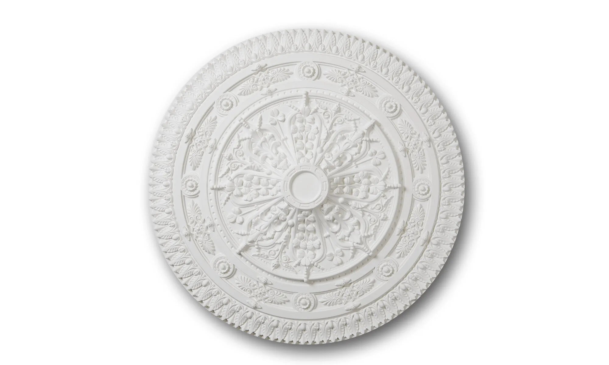 VICTORIA R25 Ceiling Rose on a white background | DecorMania.eu
