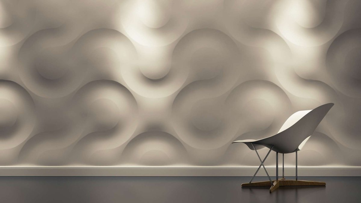 3D Wall Panel – CURVES - DecorMania.eu