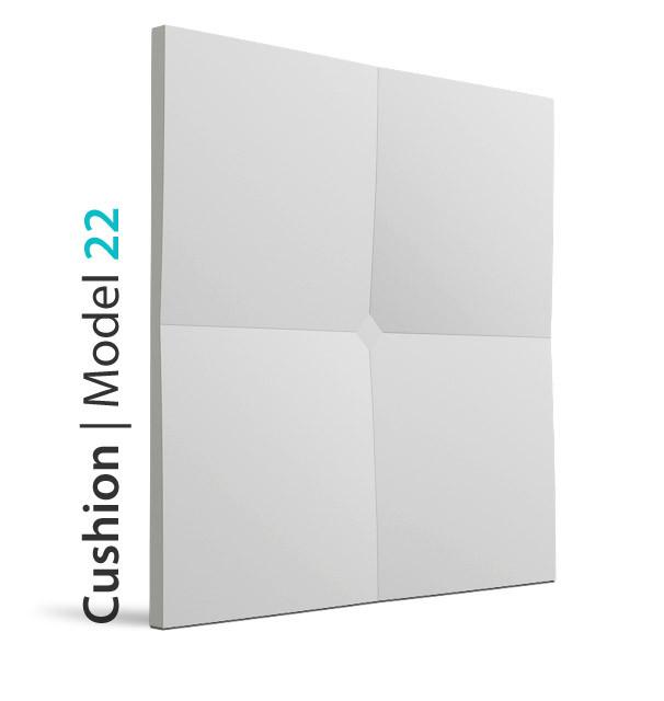 3D Wall Panel - CUSHION - DecorMania.eu