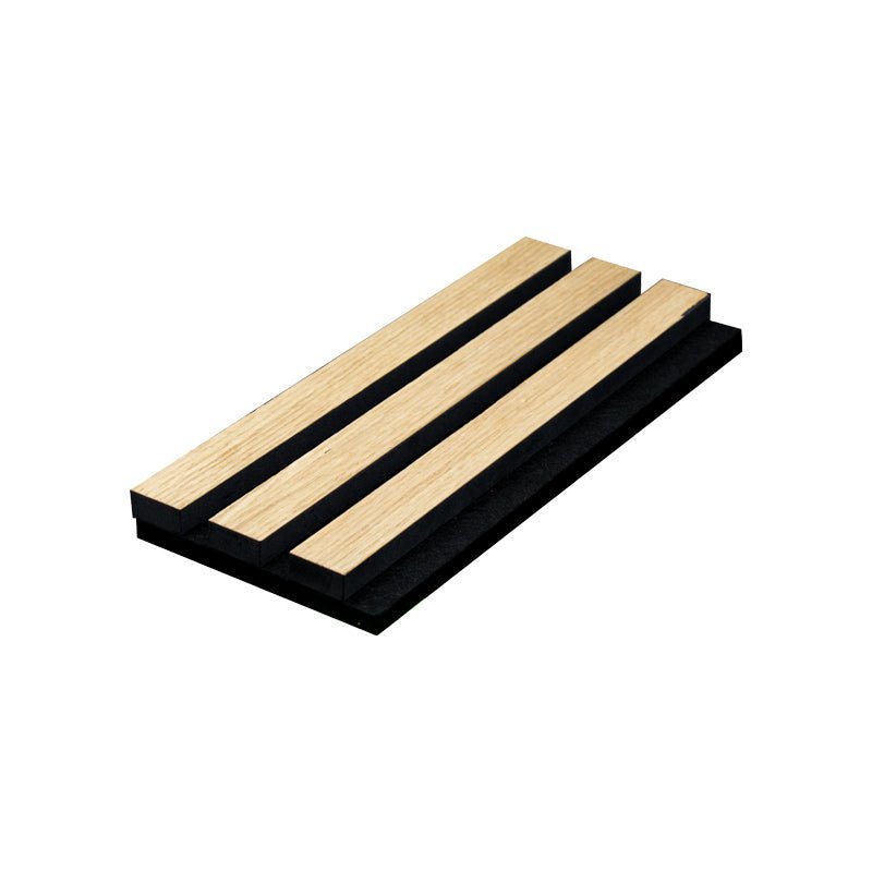 Acoustic slats wall panel - sample - DecorMania.eu