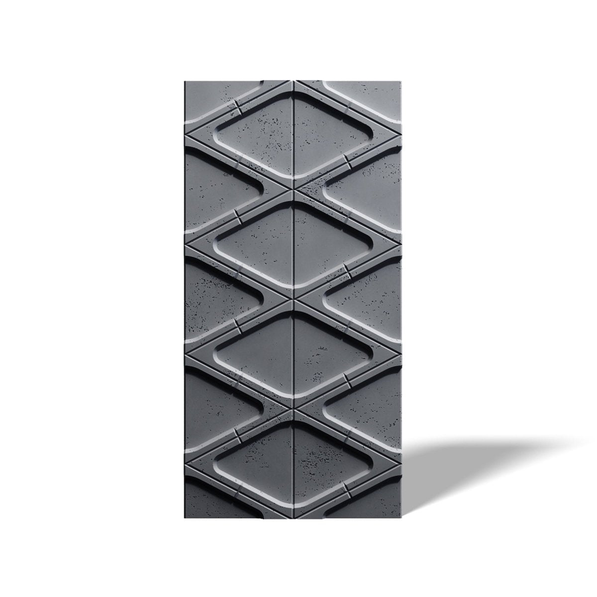 Concrete 3D Wall Panel DIAMONDS - DecorMania.eu