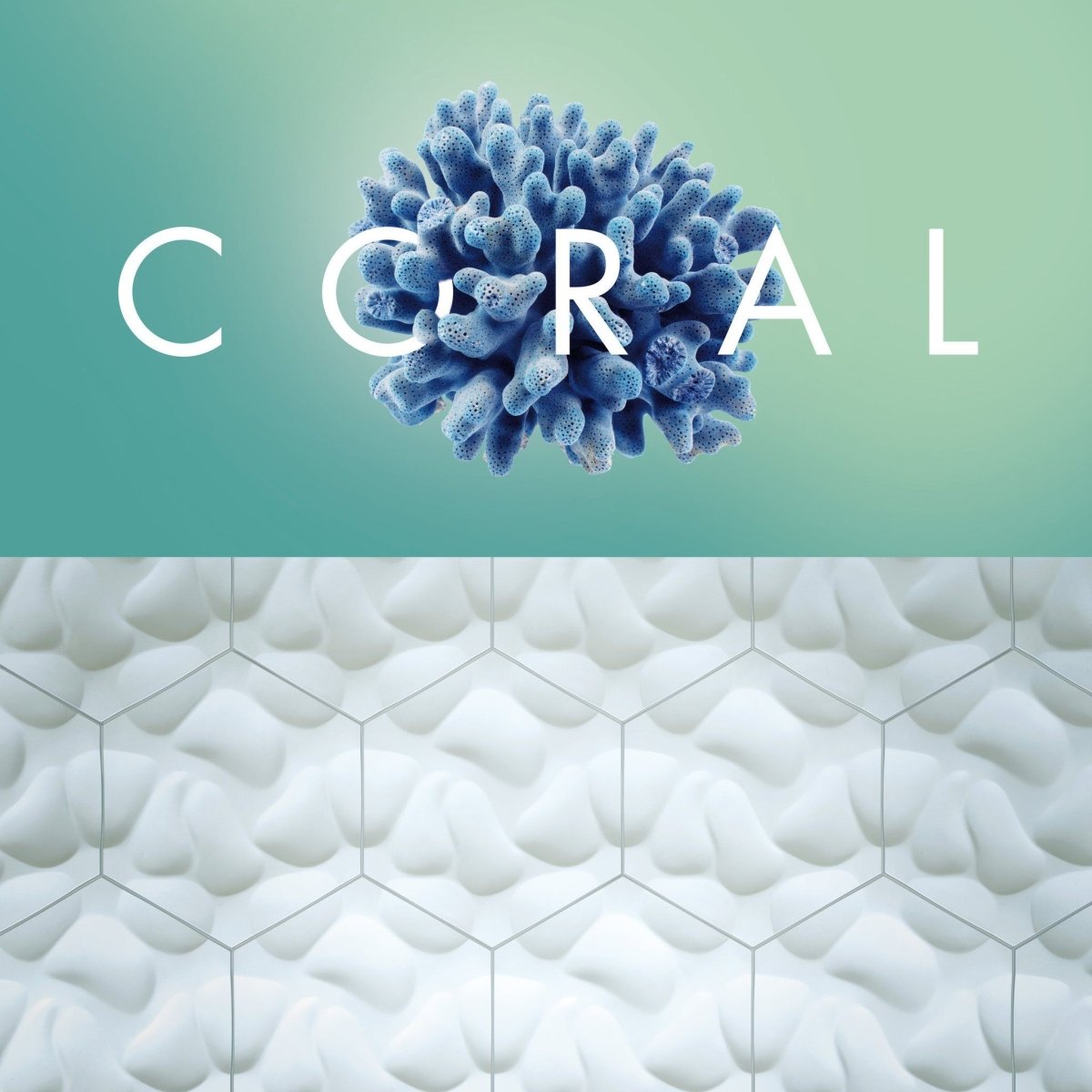 CORAL 3D WALL Tile - DecorMania.eu