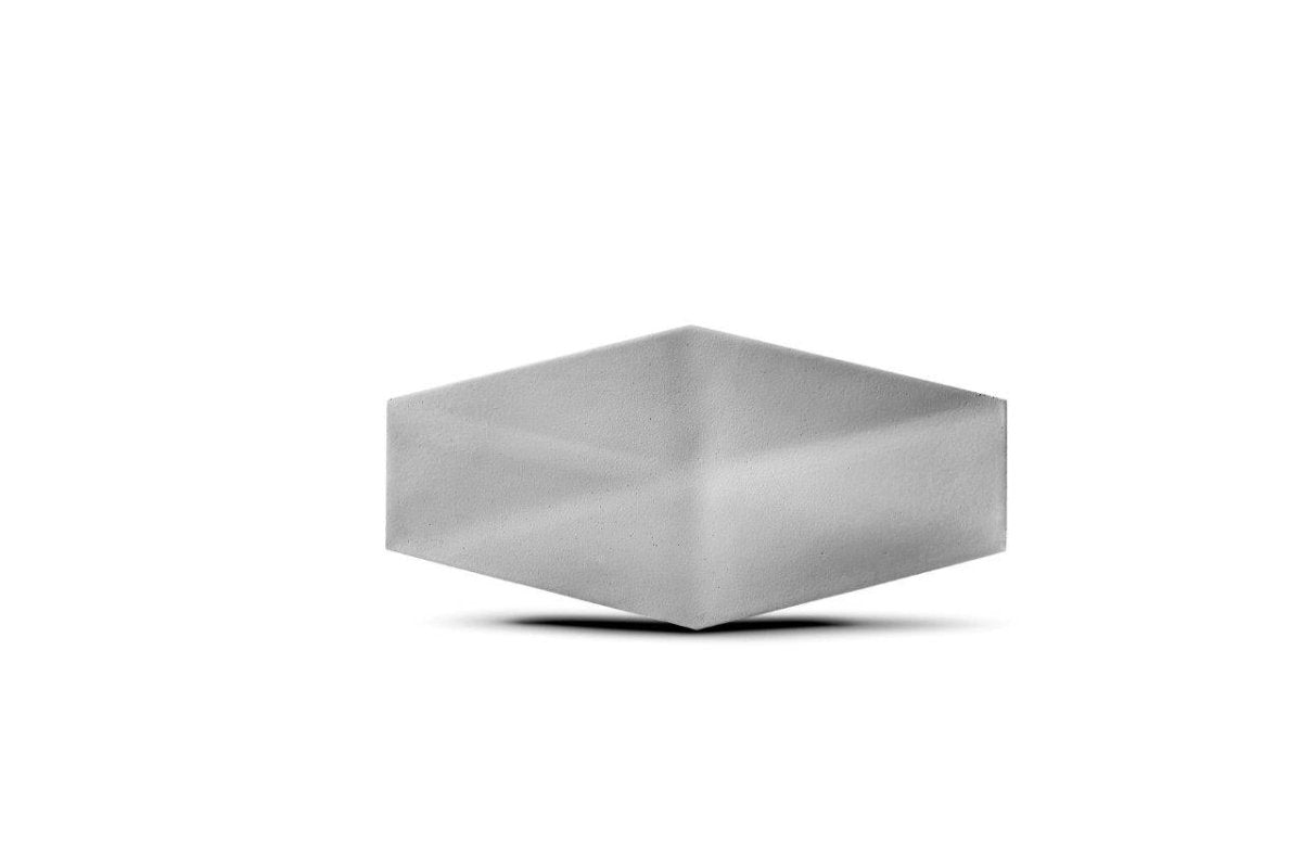 Gypsum 3D Tile DIAMOND Grey - DecorMania.eu