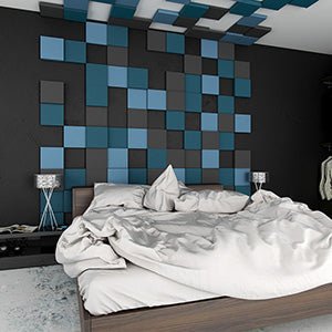 PIXEL L Soft Acoustic Wall Panel - DecorMania.eu